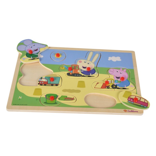 Eichhorn Peppa malac baby puzzle – Homokozó