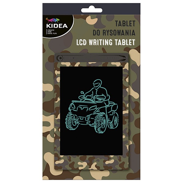 Terepmintás  LCD kijelzős rajztábla – Military