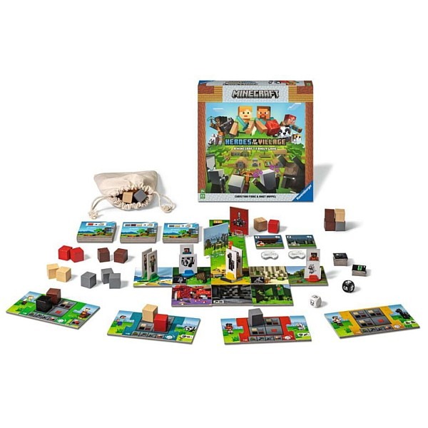 Ravensburger Minecraft társasjáték – Heroes of the Village