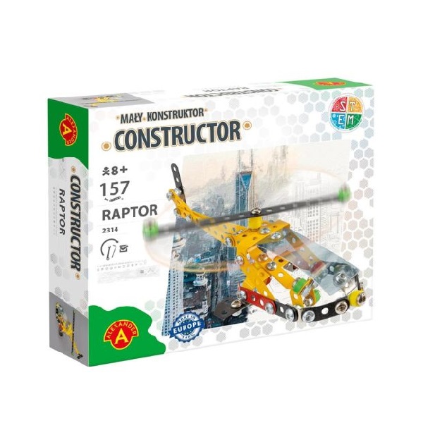 Constructor Raptor helikopter építőjáték – Alexander Toys