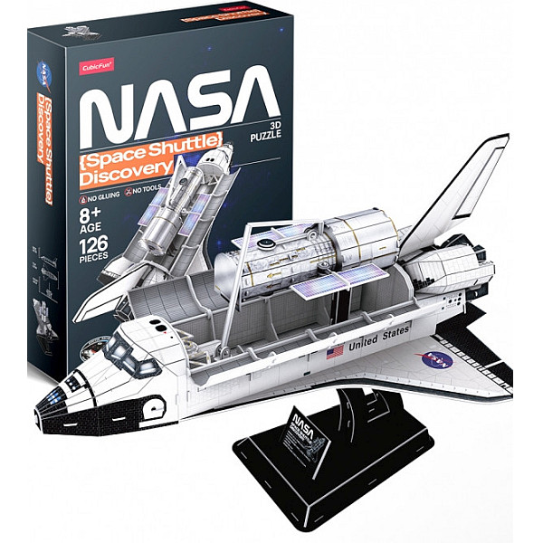 CubicFun NASA 3D puzzle – Discovery űrsikló