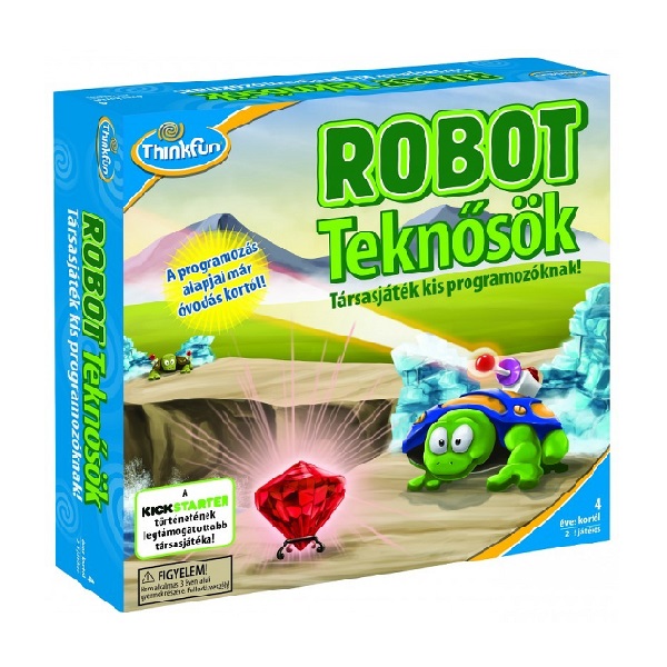 Robot teknősök logikai társasjáték – Thinkfun