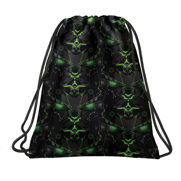 Vector Black Mock up Backpack bag