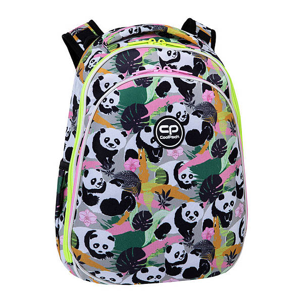 CoolPack ergonomikus iskolatáska TURTLE – Panda Gang