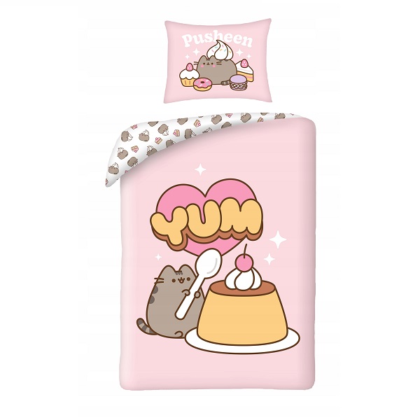 Pusheen cicás ágyneműhuzat szett – Yum