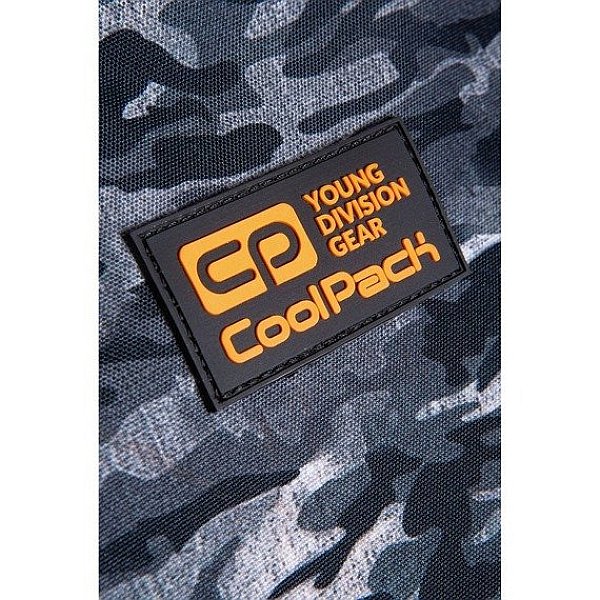 CoolPack iskolatáska hátizsák FACTOR – Grey Military