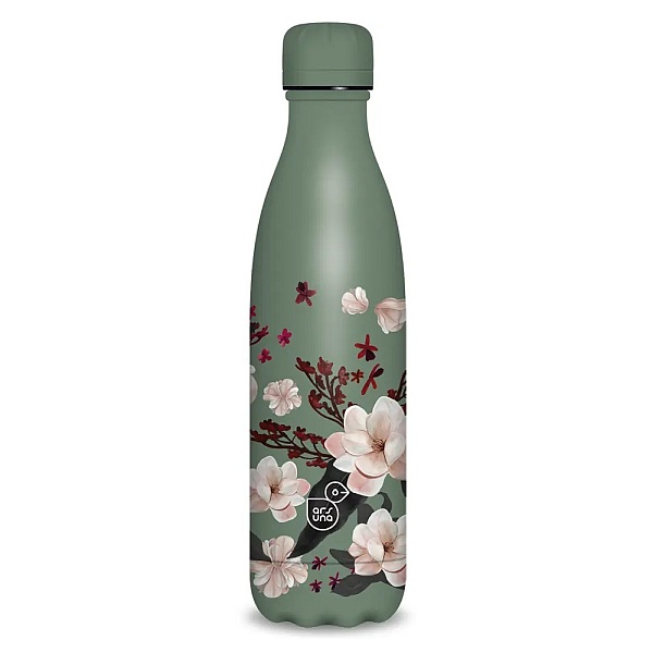 Ars Una duplafalú fémkulacs, termosz 500ml – Flowery Pink