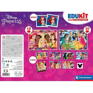 Edukit játékgyűjtemény 4 az 1-ben – Disney hercegnők