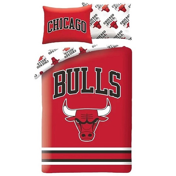 NBA Chicago Bulls ágyneműhuzat szett 140×200 cm