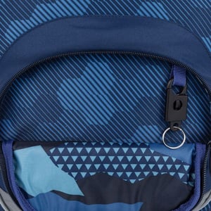 Topgal ergonomikus iskolatáska hátizsák Kimi – Blue Hexagon