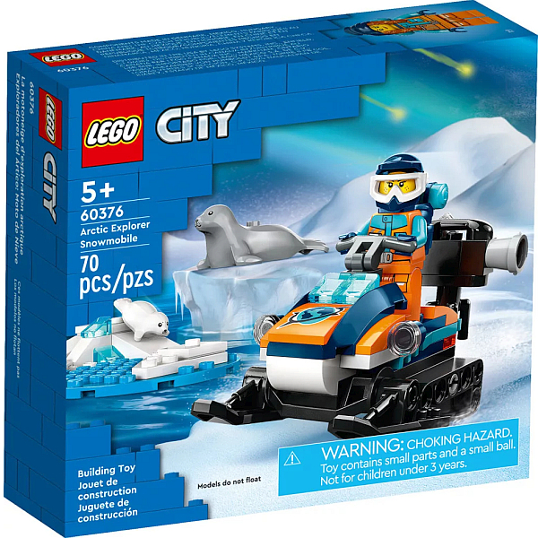 Lego City Sarkkutató motoros szán (60376)