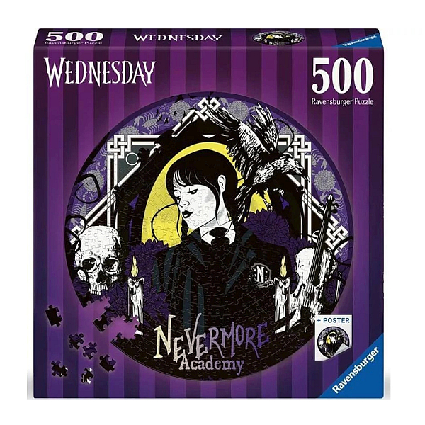 Ravensburger kör puzzle 500 db-os – Wednesday