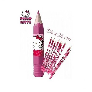 Hello Kitty színes ceruza – 9 db