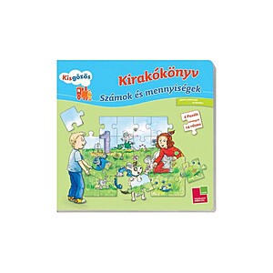 Kisgőzös Kirakókönyv – Számok és mennyiségek