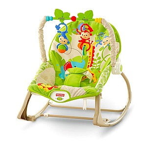 Fisher Price – Esőerdős rezgő babafotel