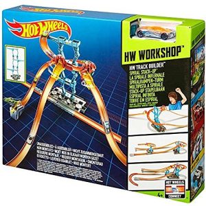 Hot Wheels: Pályaépítő spirális pálya – Mattel