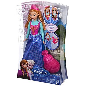 Jégvarázs Royal Color Színváltós Anna baba – Disney hercegnők