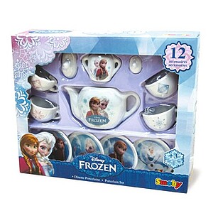Jégvarázs teáskészlet, porcelán