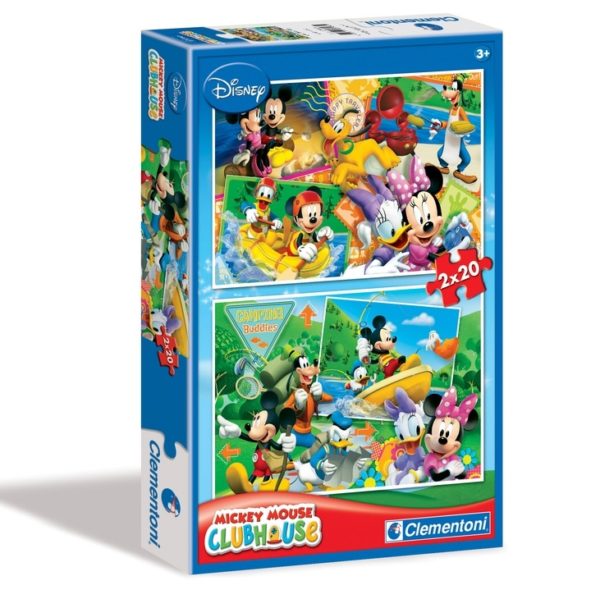 Disney Mickey egér és barátai puzzle 2×20 – Clementoni