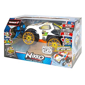 Nikko VaporizR 3 kétéltű RC autó naracssárga-fehér