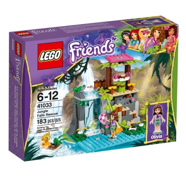 LEGO Friends Dzsungelvízesés Mentőakció 41033