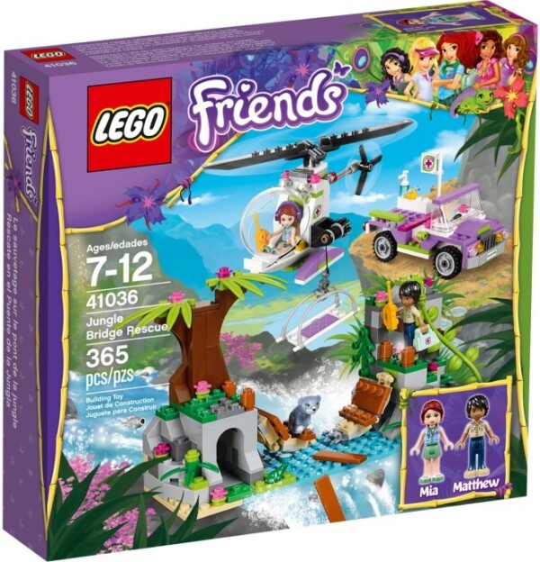 LEGO Friends Mentés a dzsungelhídon 41036