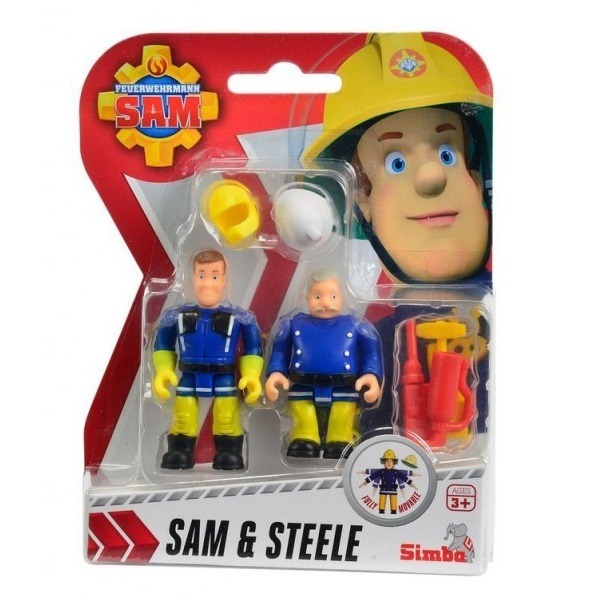 Sam, a tűzoltó figura 2 db-os szett - Sam és Steele