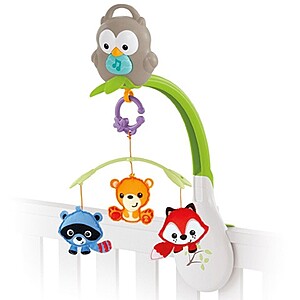 Fisher-Price Erdei 3 az 1-ben kiságyforgó