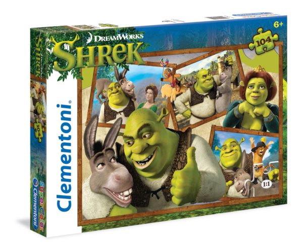 Shrek puzzle 104 darabos – Clementoni