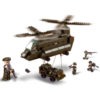 Katonai szállítóhelikopter építőjáték készlet – Army