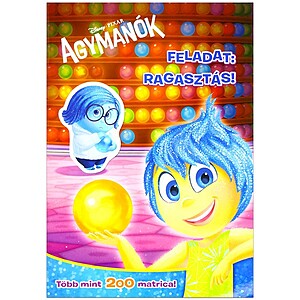 Agymanók matricás foglalkoztató füzet