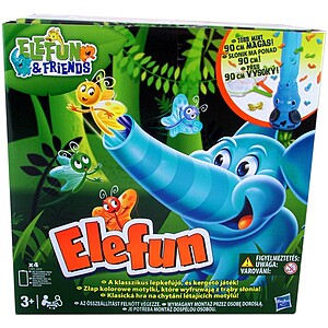 Elefun Lepkefújó elefánt – társasjáték