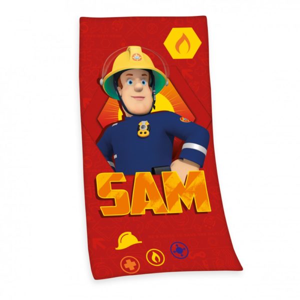 Sam a tűzoltó fürdőlepedő / strandtörölköző