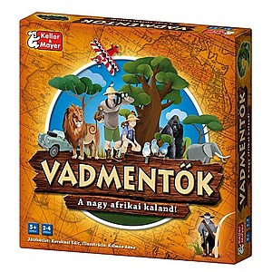 Vadmentők társasjáték – Keller & Mayer