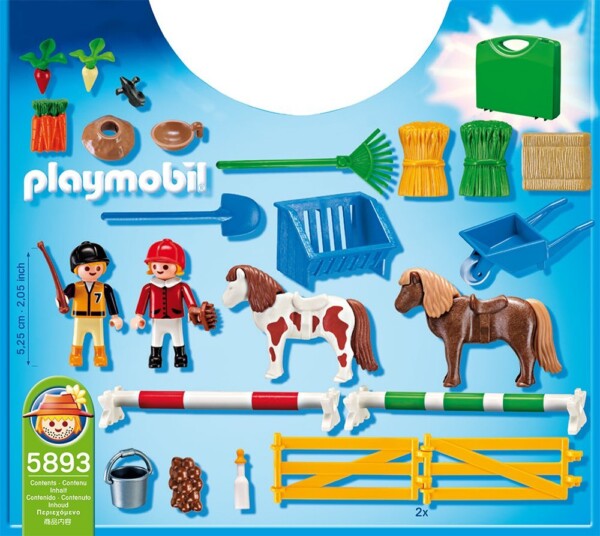 Playmobil Póni farm szett bőröndben ( 5893 )