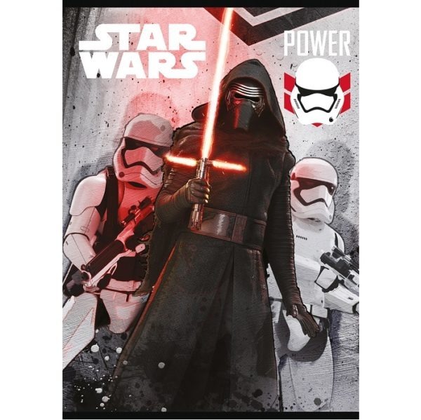 Star Wars kockás füzet – 32 lapos 01