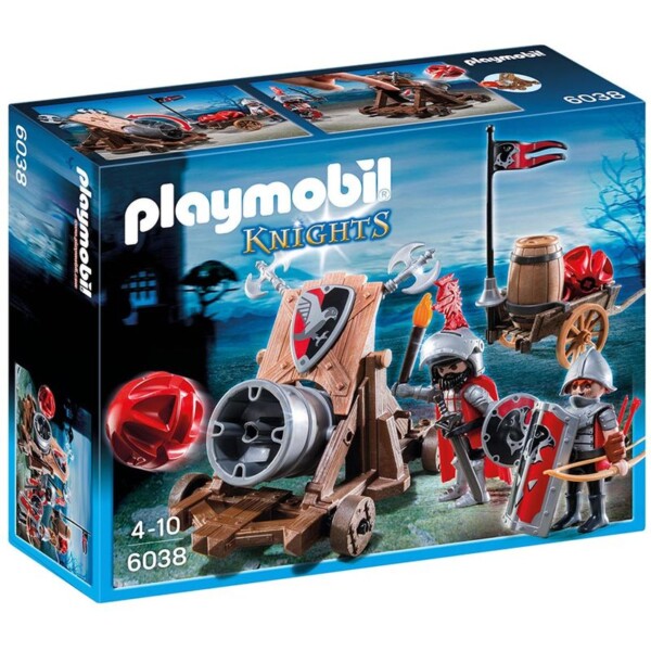 Playmobil Knights Sólyom lovagok faltörő ágyúval ( 6038 )