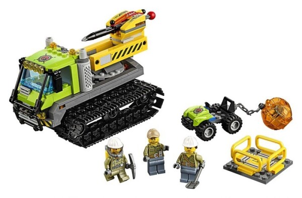 LEGO City Vulkánkutató lánctalpas jármű ( 60122 )