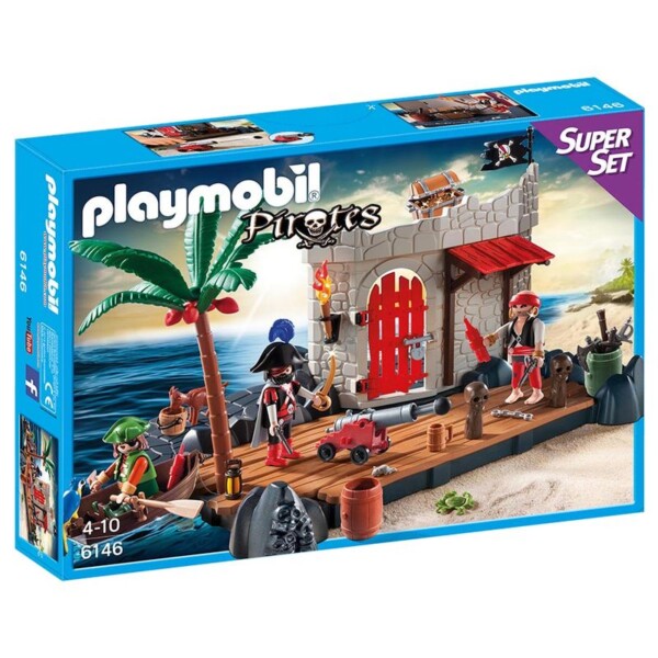 Playmobil Kalózmenedék szuper szett (6146)