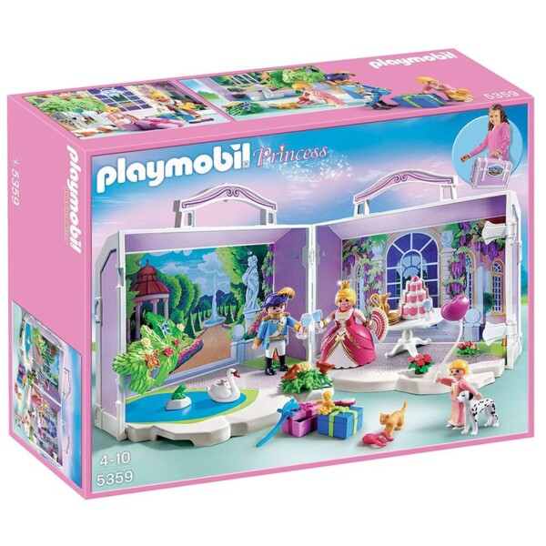 Playmobil Princess születésnapi mulatság hordozható bőröndben (5359)