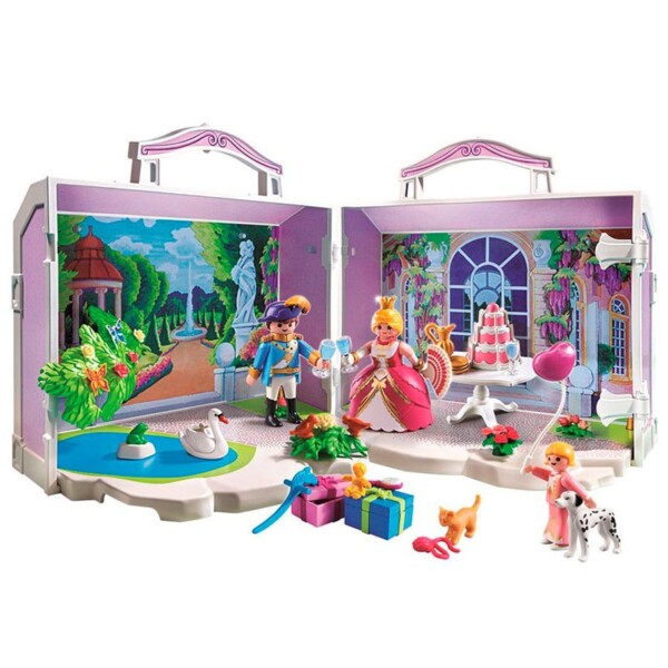 Playmobil Princess születésnapi mulatság hordozható bőröndben (5359)