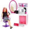 Csodahaj Barbie szalon szőke hajú Barbie babával