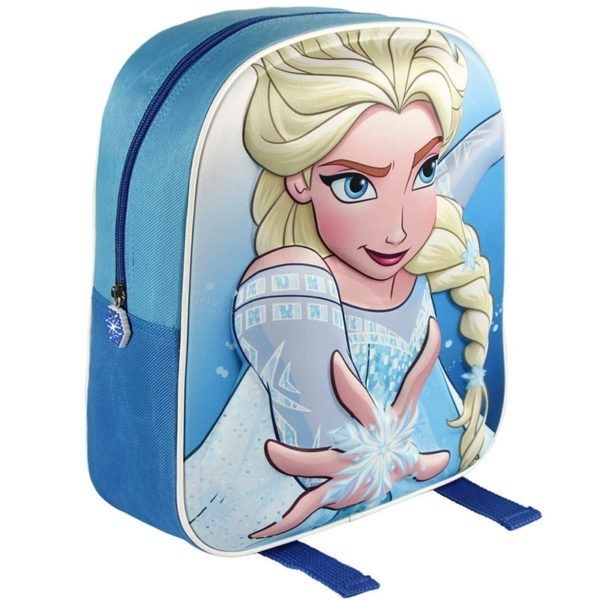 Jégvarázs 3D hátizsák – Elsa kék