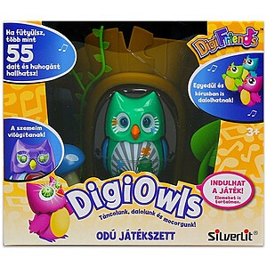DigiBagoly – Odú játékszett – zöld bagoly