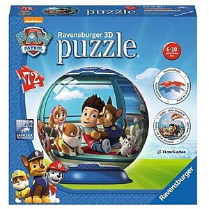 Mancs őrjárat gömb puzzle – 72 darabos