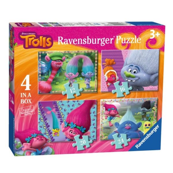 Trollok puzzle 4in1 Ravensburger