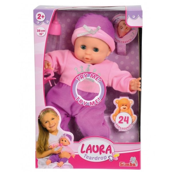 Laura baba könnyekkel