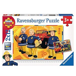 Sam tűzoltó puzzle 2×12 db-os