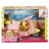 Barbie robogó kutyussal
