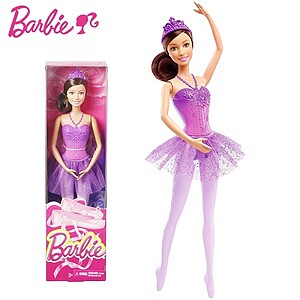 Barbie balerina baba lila ruhában